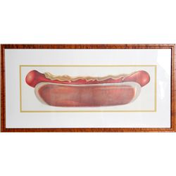 Arthur Boden, Hot Dog, Lithograph