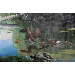 Marcel Bordei, Sunday outing, Acrylic Painting