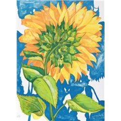 Richard C. Karwoski, Sunflower #1, Lithograph