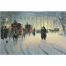 Framed George Harvey "An Evening with the President
