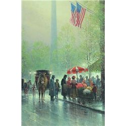 Framed George Harvey "Pinnacle of Freedom"