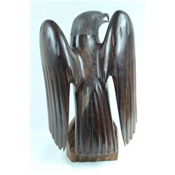 Beautiful Carved Ironwood Eagle