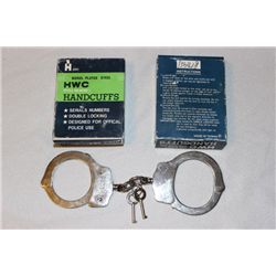 2 pairs HWC Handcuffs
