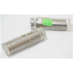 2 Rolls of VG-EF Nickles