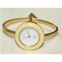 Yellow Womens Gucci Watch  (Working)