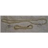 Image 1 : Pearl Necklace & Bracelet Set w/ 14k Clasp