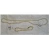 Image 4 : Pearl Necklace & Bracelet Set w/ 14k Clasp