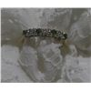 Image 1 : Ladies 10k Emerald & Diamond Band 2.2 Grms