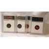 Image 1 : 4 INB Slabbed Coins