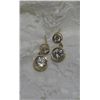 Image 2 : 14k Dangling CZ Earrings