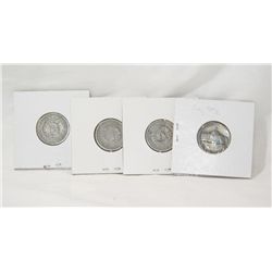 3 V Nickels & 1 War Nickel