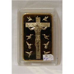 1 Troy Ounce 100 Mils .999 Gold Bar