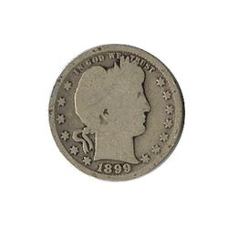 Early Type Barber Quarter 1892-1899 G-VG