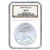 Image 1 : Certified Uncirculated Silver Eagle 2004 MS69