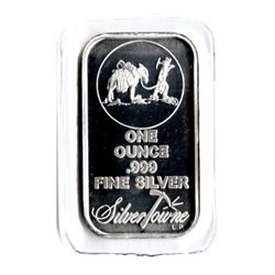 Silvertowne Silver Bullion 1 oz Bar .999 fine