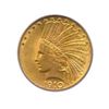 Image 1 : Early Gold Bullion $10 Indian Uncirculated