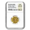 Image 1 : Byzantine Gold Coin - Heraclius (610-641AD) NGC MS