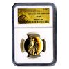 Image 1 : Certified 2009 Ultra High Relief Gold American Eagle MS