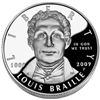 Image 1 : US Commemorative Dollar Proof 2009-P Louis Braille