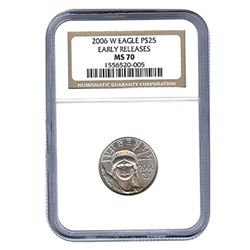 Certified Platinum American Eagle Tenth Ounce MS69 (dat