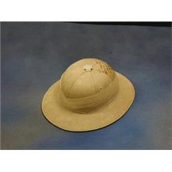 A pith helmet £15-25...
