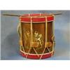 Image 1 : A side drum decorated the Royal Arms complete with drum sticks £30-50...