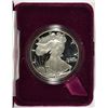 Image 3 : 1987 PROOF AMERICAN SILVER EAGLE WITH BOX AND COA