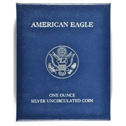2012-W BURNISHED UNCIRCULATED AMERICAN SILVER EAGLE