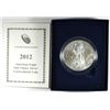 Image 2 : 2012-W BURNISHED UNCIRCULATED AMERICAN SILVER EAGLE