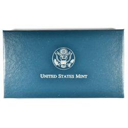 1996 NATIONAL COMMUNITY SERVICE Pf.  COMMEMORATIVE SILVER DOLLAR, ORIG. BOX/COA