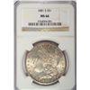 Image 1 : 1881-S MORGAN DOLLAR NGC MS66 SUPERB!