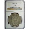 1889-CC MORGAN DOLLAR NGC FINE 12