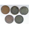 Image 2 : 5 CULL LARGE CENTS