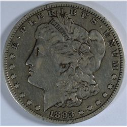 1893CC  Morgan $  VF  est $575-$600