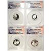 Image 5 : 2009-S ANACS SILVER PROOF SET 18 COINS ALL ANACS PROOF 70 DEEP CAMEO! RARE FIRST
