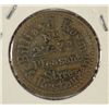 Image 2 : 1864 C.W. TOKEN E.P. FRANCIS HOTEL FALLS RIVER R-5