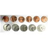 Image 2 : MISS STRUCK ONE CENT AND FIVE CENT BU CONDITION (6 PERNNYS AND 5 NICKELS)