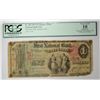 Image 1 : 1875 $1 NATIONAL EMPORIA, KS #1915 PCGS 10