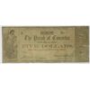 Image 1 : 1862 $5 PARISH OF CONCORDIA LOUISIANA NOTE