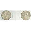 Image 1 : 1927 & 1928 STANDING LIBERTY QUARTER VF'S