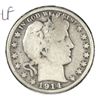 Image 1 : 1914 BARBER HALF DOLLAR GOOD+