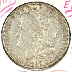 1899 MORGAN DOLLAR VF+