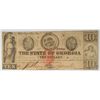 Image 1 : 1863 $10 STATE OF GEORGIA NOTE