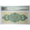 Image 2 : 1872 $10 STATE OF SOUTH CAROLINA (REVENUE BOND SCRIP) PMG 65 EPQ