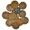 15-1864 BRONZE INDIAN ONE CENT CULL-AG