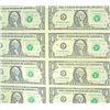 Image 2 : 6 COUNT UNCUT SHEET OF 2003 $1.00, BILLS & 16 COUNT UNCUT SHEET OF 1988 $1.00  S