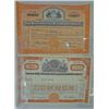 Image 1 : ( 2 ) RAILROAD STOCK CERTIFICATES