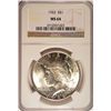 Image 1 : 1922 PEACE DOLLAR NGC MS64