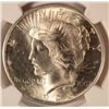Image 2 : 1925 PEACE DOLLAR NGC MS65 GEM