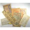 Image 1 : MISC.. LOT OF OF OLD PAPER ITEMS: MILAGE RATION, WOODEN NICKEL BILLS, ECT.